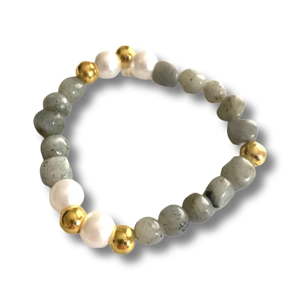 Bracelet | “Lucky Storm” Labradorite